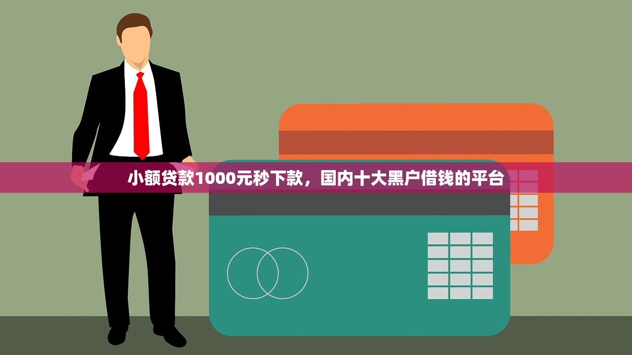 小额贷款1000元秒下款，国内十大黑户借钱的平台