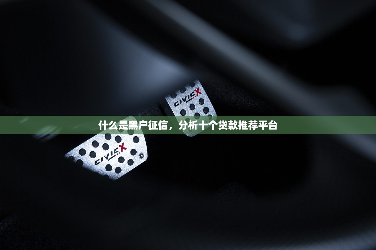 黑户什么样的算黑户，盘点十个网上借款平台借钱靠谱