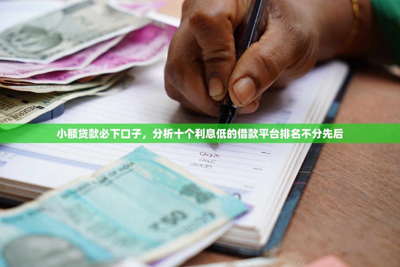 小额贷款必下口子，分析十个利息低的借款平台排名不分先后