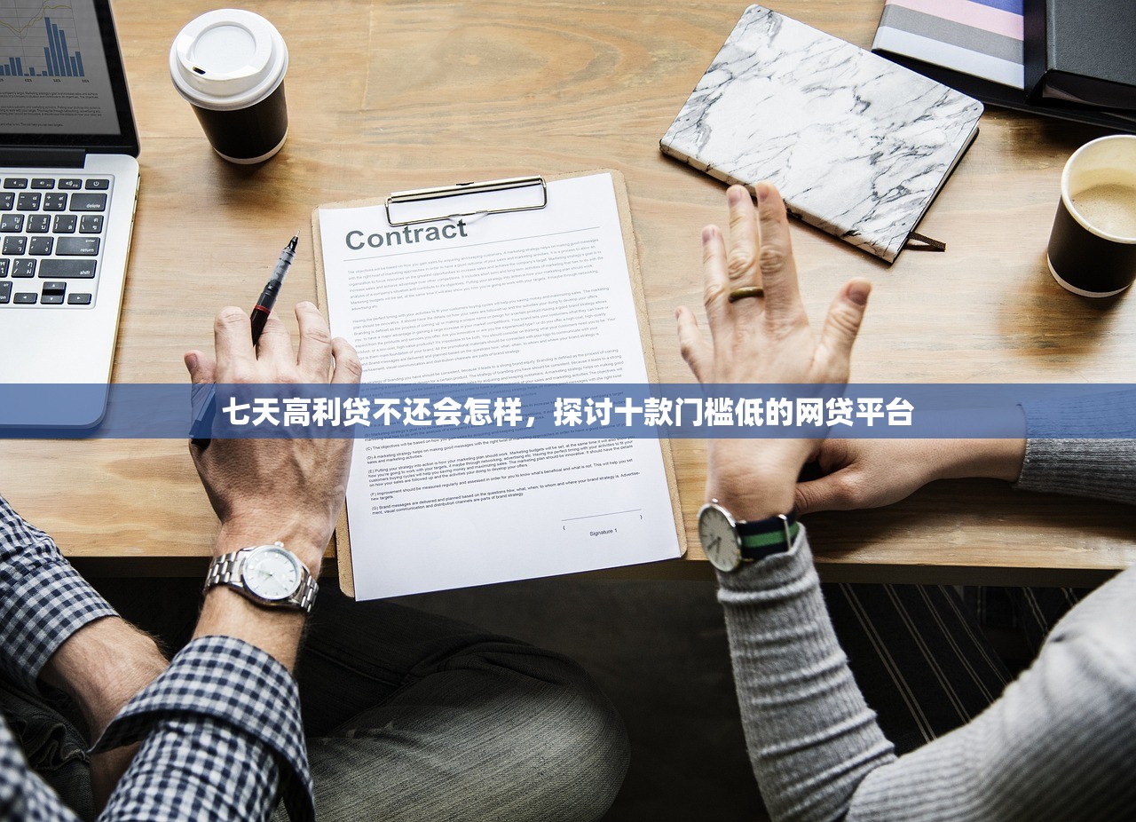 七天高利贷不还会怎样，探讨十款门槛低的网贷平台