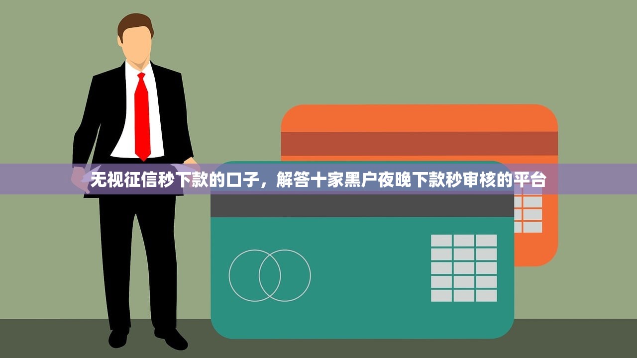 无视征信秒下款的口子，解答十家黑户夜晚下款秒审核的平台