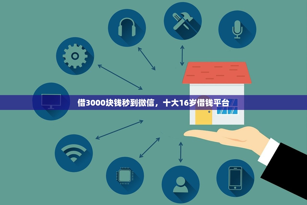 借3000块钱秒到微信，十大16岁借钱平台