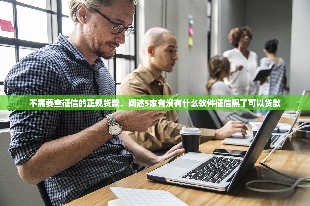 不需要查征信的正规贷款，阐述5家有没有什么软件征信黑了可以贷款