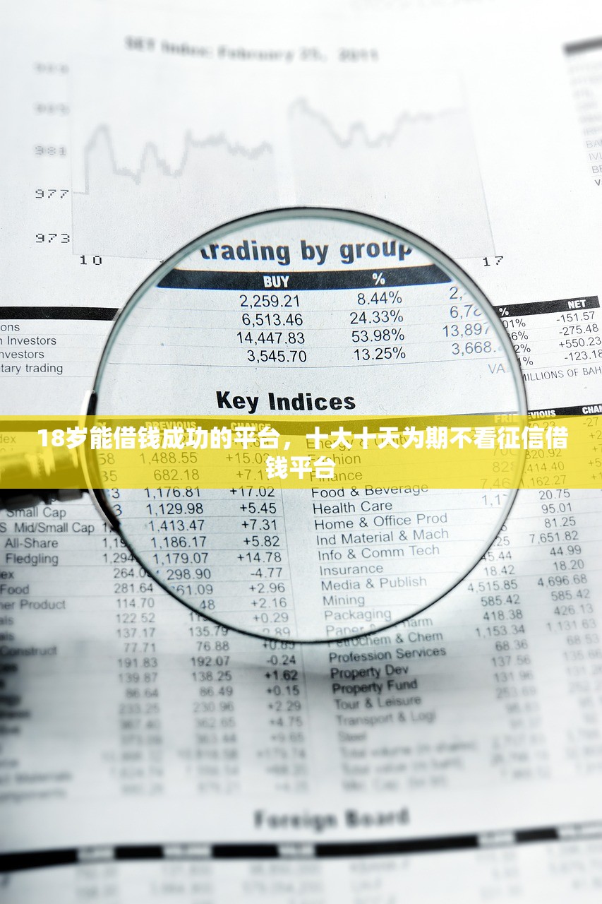 好放款的网贷平台有哪些，汇总十个征信花贷款平台好下款