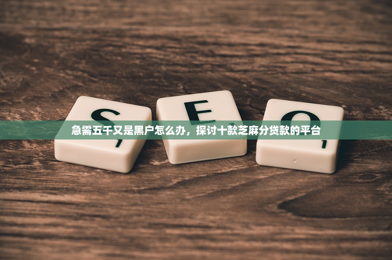 急需五千又是黑户怎么办，探讨十款芝麻分贷款的平台