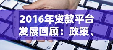 2016年贷款平台发展回顾:政策、风险与市场格局分析 2016年贷款平台发展回顾:政策、风险与市场格局分析