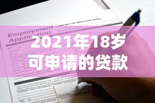2021年18岁可申请的贷款平台盘点：正规低息渠道推荐