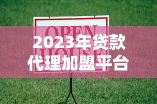 2023年贷款代理加盟平台十大排名,靠谱平台怎么选? 2023年贷款代理加盟平台十大排名,靠谱平台怎么选?