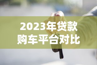2023年贷款购车平台对比：五大渠道哪个更划算？