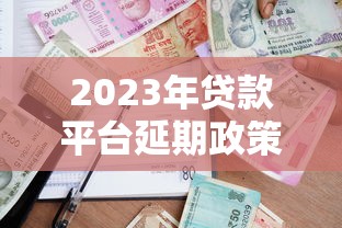 2023年贷款平台延期政策解读及申请指南