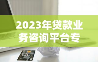 2023年贷款业务咨询平台专业指南：如何快速找到靠谱的贷款方案