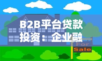 B2B平台贷款投资：企业融资新机遇与操作指南