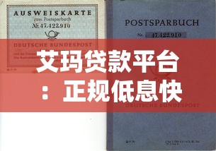 艾玛贷款平台：正规低息快速审批，满足多样化资金需求