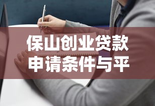 保山创业贷款申请条件与平台选择指南