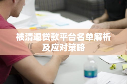被清退贷款平台名单解析及应对策略