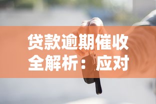 贷款逾期催收全解析：应对策略与法律风险规避指南