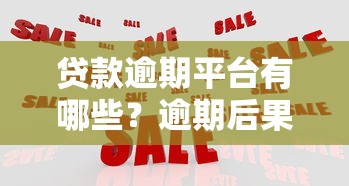 贷款逾期平台有哪些？逾期后果及应对策略解析