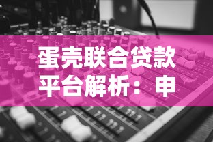 蛋壳联合贷款平台解析：申请条件、流程及风险全攻略