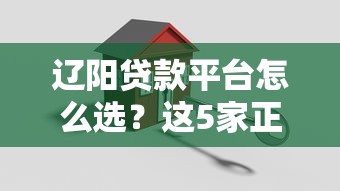 辽阳贷款平台怎么选？这5家正规渠道助你快速解决资金需求