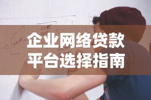 企业网络贷款平台选择指南及申请流程解析