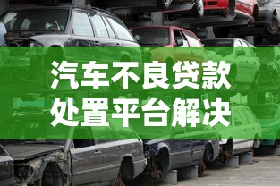 汽车不良贷款处置平台解决方案与操作指南
