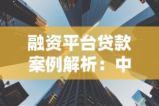 融资平台贷款案例解析：中小企业如何高效获取资金支持
