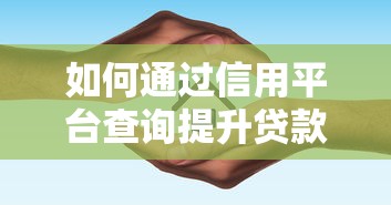 如何通过信用平台查询提升贷款成功率  权威指南