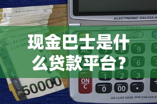 现金巴士是什么贷款平台？小额借款流程及用户评价解析