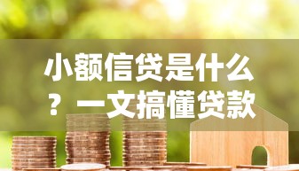 小额信贷是什么？一文搞懂贷款类型、适用人群及申请条件