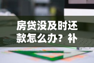 房贷没及时还款怎么办?补救措施与应对策略全解析 房贷没及时还款怎么办?补救措施与应对策略全解析