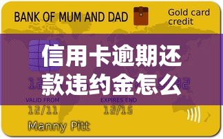 信用卡逾期还款违约金怎么算？这些细节不注意容易踩坑！