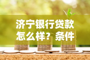 济宁银行贷款怎么样？条件+流程全解析，选对产品更省心！