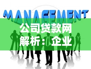 公司贷款网解析：企业主必看的贷款融资全攻略
