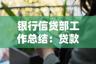 银行信贷部工作总结：贷款业务全流程复盘与优化策略解析