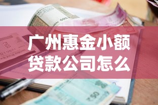 广州惠金小额贷款公司怎么样？普通人申请贷款全流程解析