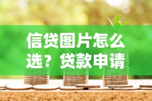 信贷图片怎么选？贷款申请必看的实用攻略与避坑指南