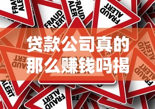 贷款公司真的那么赚钱吗揭秘贷款公司盈利内幕