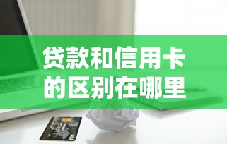 贷款和信用卡的区别在哪里 两者哪个更适合你