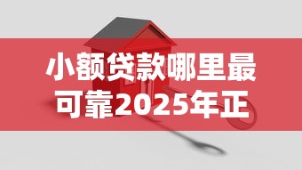 小额贷款哪里最可靠2025年正规安全平台前十排名推荐