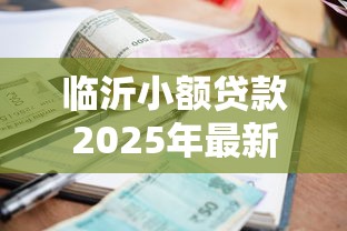 临沂小额贷款2025年最新政策条件和申请流程有哪些