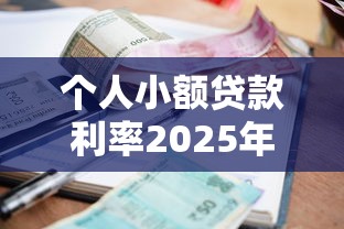 个人小额贷款利率2025年哪个平台最低