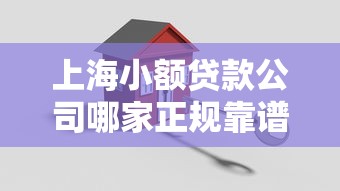 上海小额贷款公司哪家正规靠谱