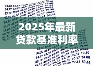 2025年最新贷款基准利率多少各大银行对比一览