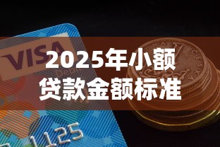 2025年小额贷款金额标准解析：多少额度才算小额贷款