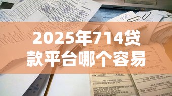 2025年714贷款平台哪个容易下款不看征信